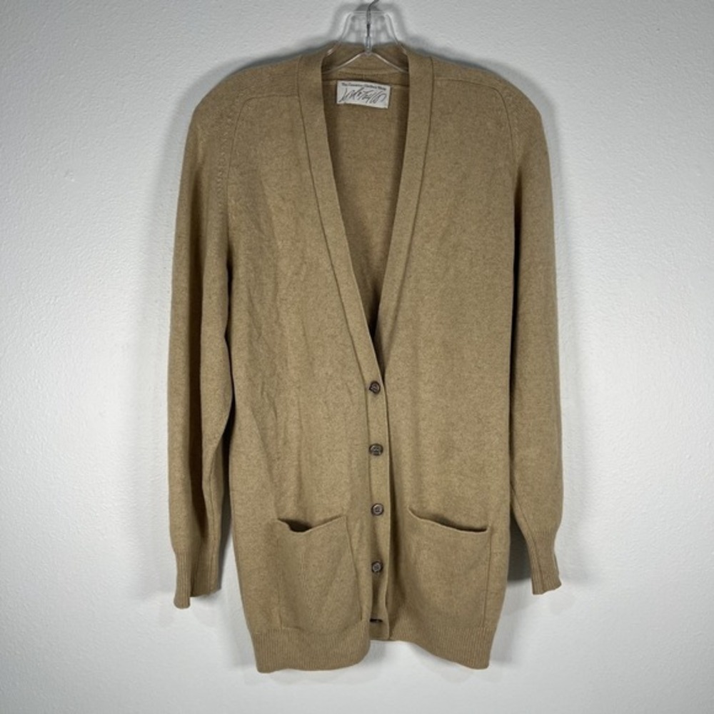 Vintage Lord & Taylor Country Clothes‎ Shop 100% Cashmere Cardigan Sweater